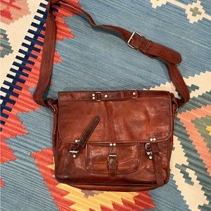 Leather Vida Vida Briefcase shoulder bag